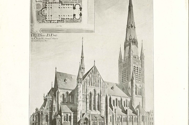 Drie afbeeldingen uit: Architectural Review 1897