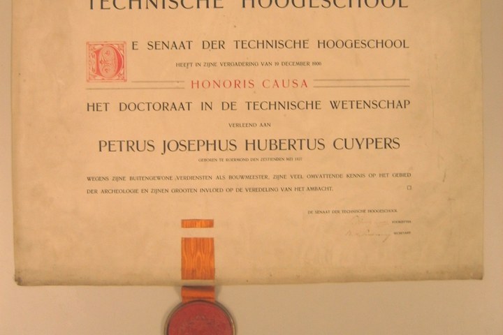 Doctoraat in de Technische Wetenschap van Petrus Josephus Hubertus Cuypers