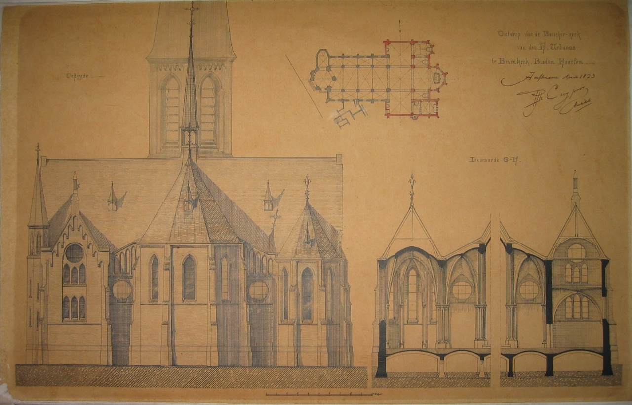 Een ontwerp voor de Parochiekerk van St. Urbanus te Bovenkerk, Bisdom Haarlem