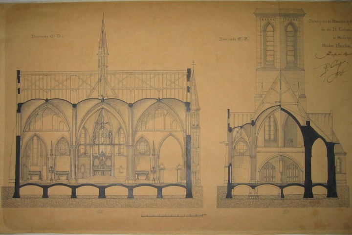 Een ontwerp voor de Parochiekerk van St. Urbanus te Bovenkerk, Bisdom Haarlem